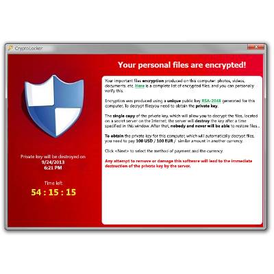 Virus Alert: CryptoLocker Can Disable Your Business!